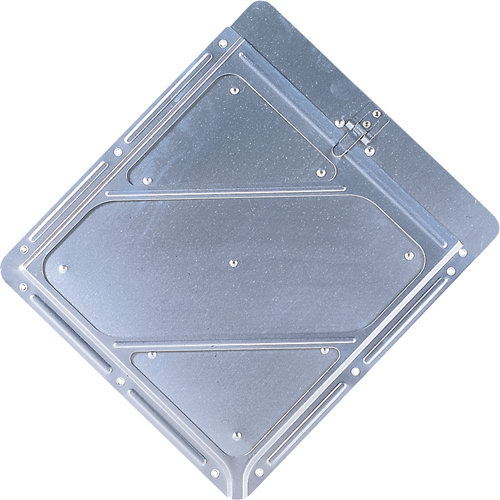 Porte-plaques, Aluminium Ontario Safety Products
