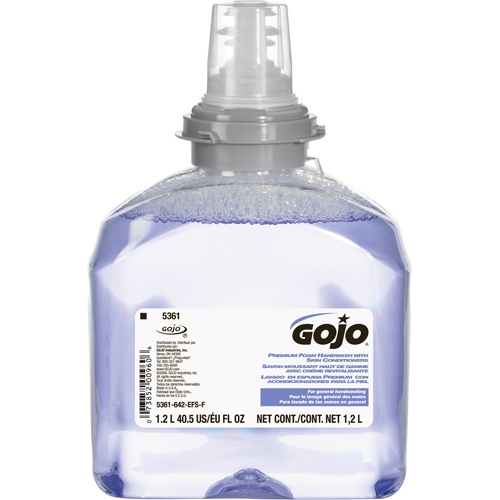 Savon pour les mains de premi&egrave;re qualit&eacute; TFX avec revitalisants, Liquide, 1,2 L, Parfum&eacute; Ontario Safety Products
