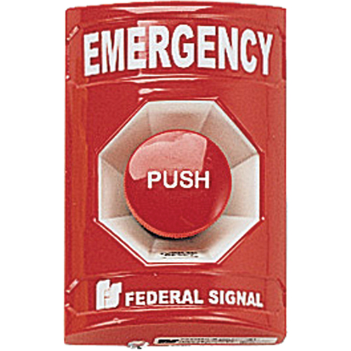 Push Button Station -For Vandal-resistant Activation Of Emergency Systems Ontario Safety Products