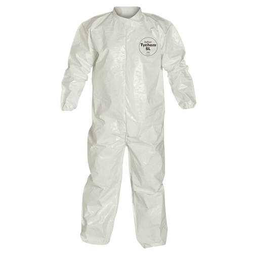 Tychem&reg; 4000 Coveralls, Medium, White Ontario Safety Products