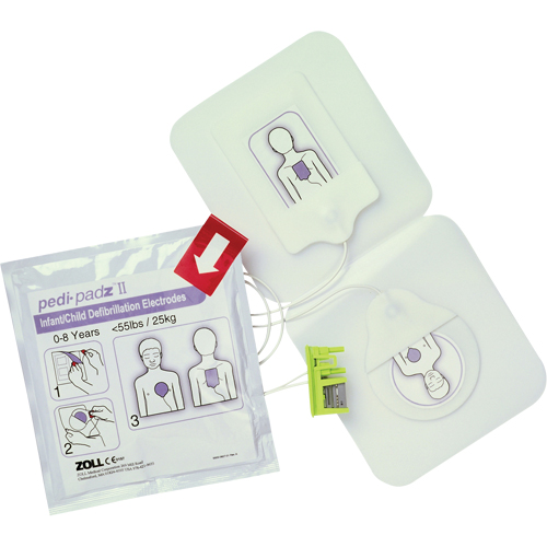 Pedi-Padz&reg; II Electrodes, Zoll AED Plus&reg; For, Class 4 Ontario Safety Products
