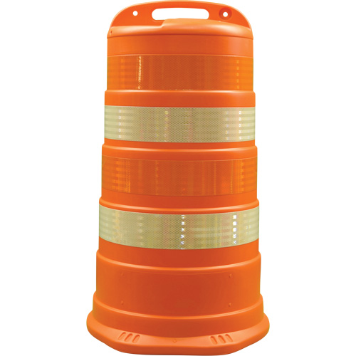 Trailboss Channelizer Drums, 41.27" High, Orange Ontario Safety Products