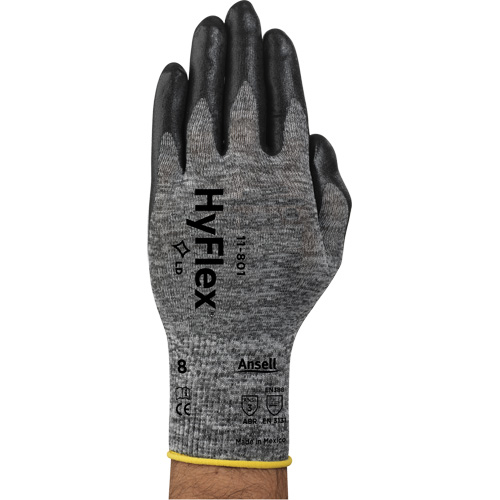 Gants Hyflex 11-801, 7/Petit, R&ecirc;vetement Mousse de nitrile, Calibre 15, Enveloppe en Nylon Ontario Safety Products