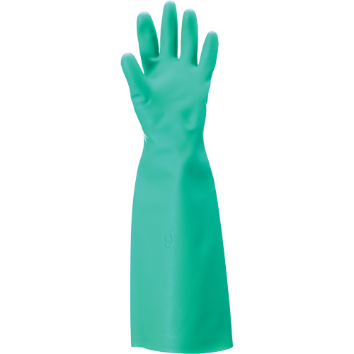 Solvex&reg; 37-185 Gloves, Size X-Large/10, 18" L, Nitrile, 22-mil Ontario Safety Products