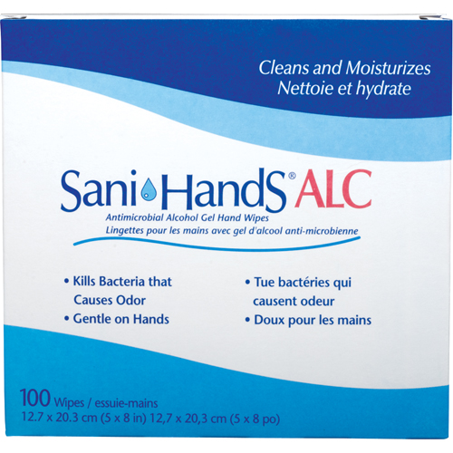 Sani-Hands&reg; ALC Antimicrobial Hand Wipes, Packet Ontario Safety Products