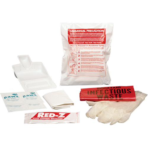 Fluid Spill Clean-Up Kit, Hazmat, Bag Ontario Safety Products