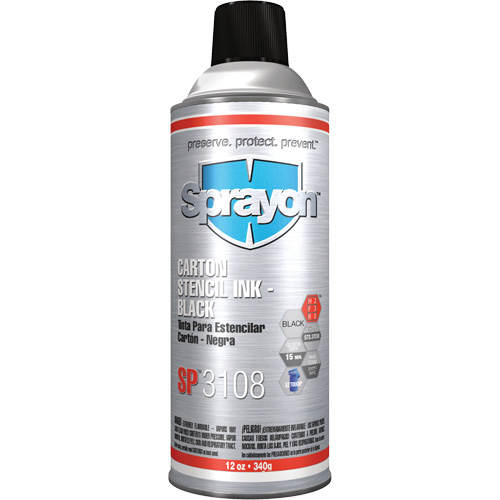 Encre &agrave; pochoir en carton de s&eacute;rie SP3100 Ontario Safety Products