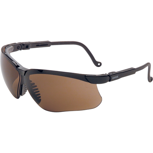 Lunettes de s&eacute;curit&eacute; Uvex Genesis avec lentilles HydroShield, Lentille Brun, Antibu&eacute;e, R&eacute;pond ou surpasse la norme CSA Z94.3 Ontario Safety Products
