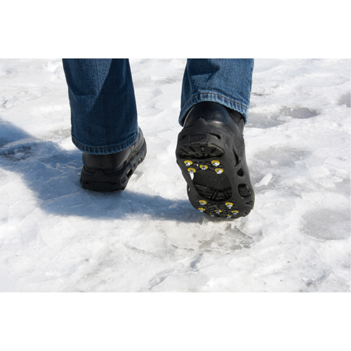 Heavy-Duty Anti-Slip Ice Cleats, Steel, Stud Traction, Medium Ontario Safety Products