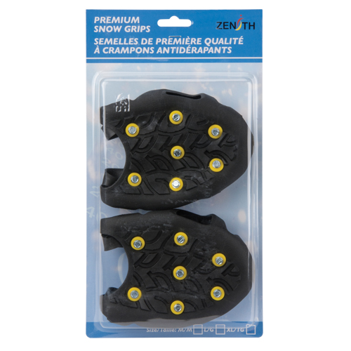 Heavy-Duty Anti-Slip Ice Cleats, Steel, Stud Traction, Medium Ontario Safety Products