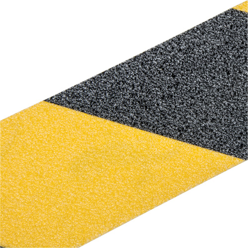 Premium Anti-Skid Tape, 2" x 60', Black & Yellow Ontario Safety Products