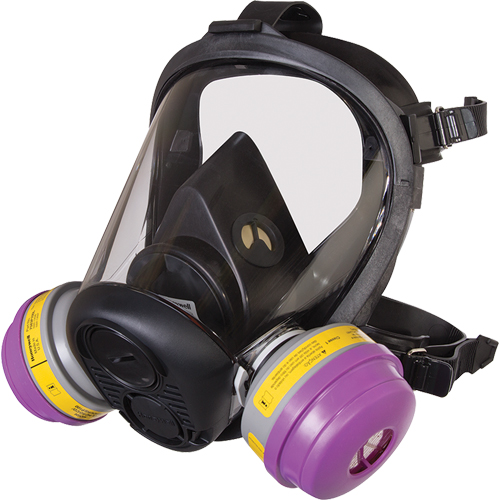 North&reg; RU6500 Series Full Facepiece Respirator, Silicone, Medium Ontario Safety Products