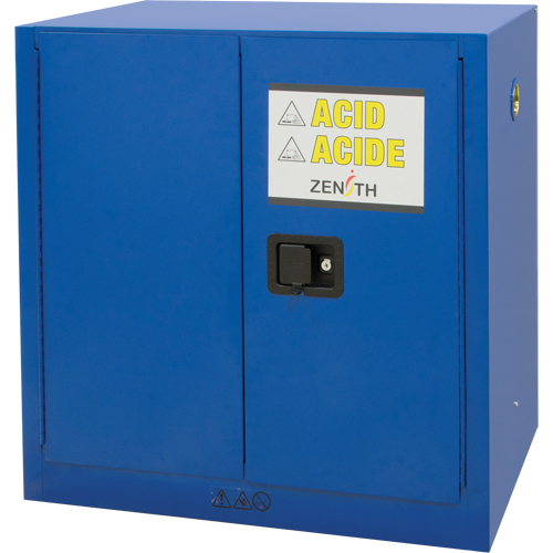 Corrosive Liquids Cabinet, 22 gal., 35" x 35" x 22" Ontario Safety Products