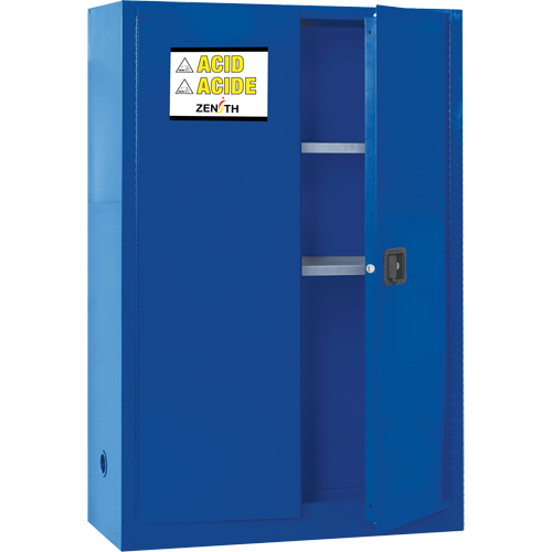 Corrosive Liquids Cabinet, 45 gal., 43" x 65" x 18" Ontario Safety Products