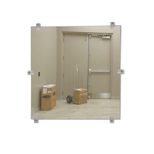 Miroir plat, 18" ha x 30" la, Non encadr&eacute; Ontario Safety Products