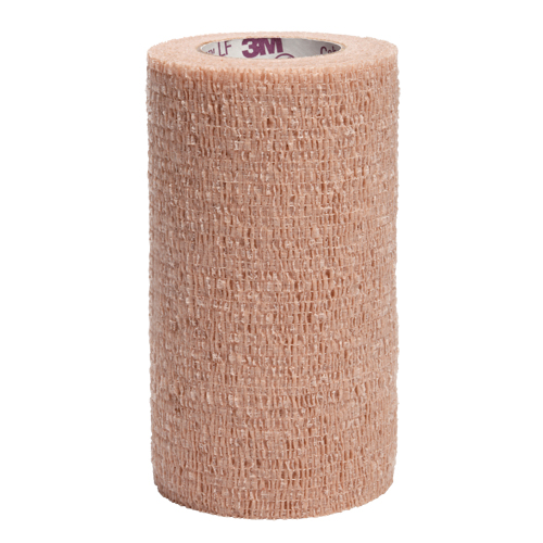 Coban Latex-Free Wraps, Cut to Size L x 4" W, Class 1, Self-Adherent Ontario Safety Products