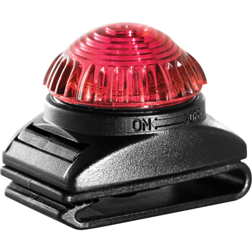 Clignotant d'avertissement Guardian, Continu/Clignotement, Rouge Ontario Safety Products