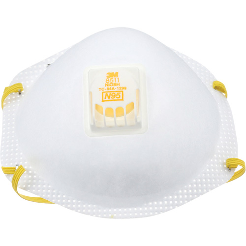 Respirateur contre les particules 8511, N95, Certifi&eacute; NIOSH Ontario Safety Products