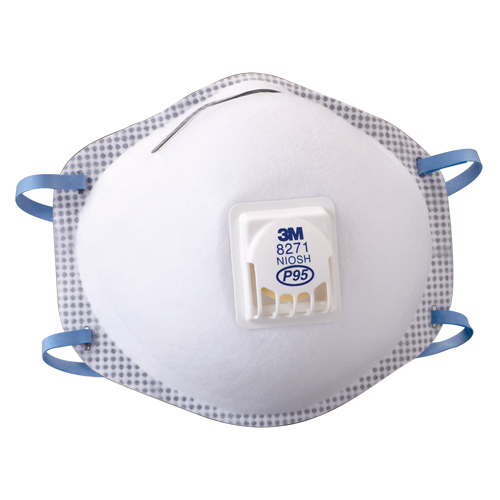 Respirateurs contre les particules 8271, P95, Certifi&eacute; NIOSH Ontario Safety Products