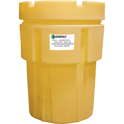Poly-Overpack&reg; 65 Salvage Drum, 65 US gal., Stationary Ontario Safety Products