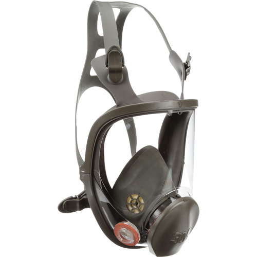 Respirateur r&eacute;utilisable &agrave; masque complet s&eacute;rie 6000, &eacute;lastom&egrave;re/Silicone/Thermoplastique, Moyen Ontario Safety Products