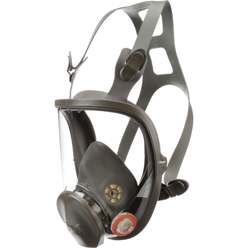 Respirateur r&eacute;utilisable &agrave; masque complet s&eacute;rie 6000, &eacute;lastom&egrave;re/Silicone/Thermoplastique, Moyen Ontario Safety Products