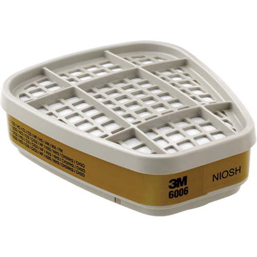 6000 Series Respirator Cartridges, Gas/Vapour Cartridge, Multi-Gas/Vapour Ontario Safety Products