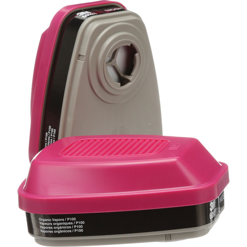 6000 Series Respirator Cartridges, Gas/Vapour Cartridge, Organic Vapour/P100 Ontario Safety Products