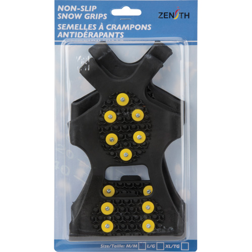 Anti-Slip Ice Cleats, Steel, Stud Traction, Large Ontario Safety Products