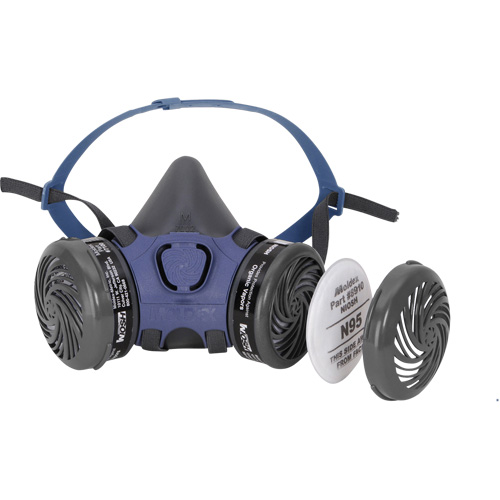 Pre-assembled Paint/Spray Pesticide 7000 Half-Mask Respirator, Elastomer/Thermoplastic, Medium Ontario Safety Products