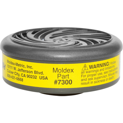 7000/9000 Series Respirator Filters, Gas/Vapour Cartridge, Organic Vapour/Acid Gas Ontario Safety Products