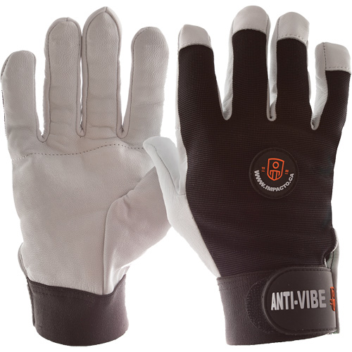 Gants antivibrations Air Glove, Taille Moyen, Paume Cuir perl&eacute; Ontario Safety Products