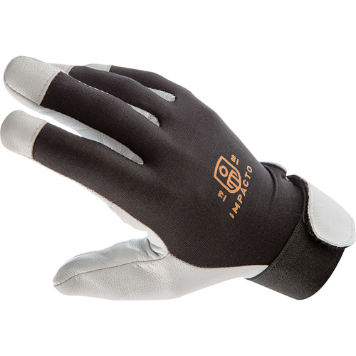 Gants antivibrations Air Glove, Taille Moyen, Paume Cuir perl&eacute; Ontario Safety Products