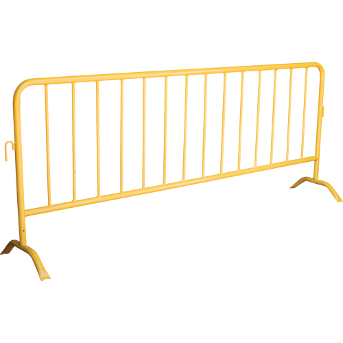 Barri&egrave;re portative, Emboîtables, 102" lo x 40" h, Jaune Ontario Safety Products