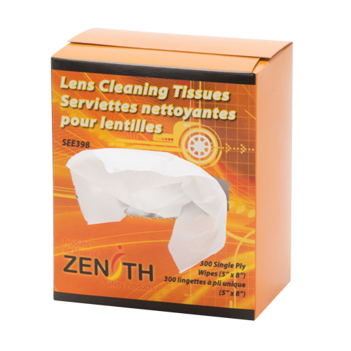Lens Cleaning Tissues, 5" x 8", 300 /Pkg. Ontario Safety Products