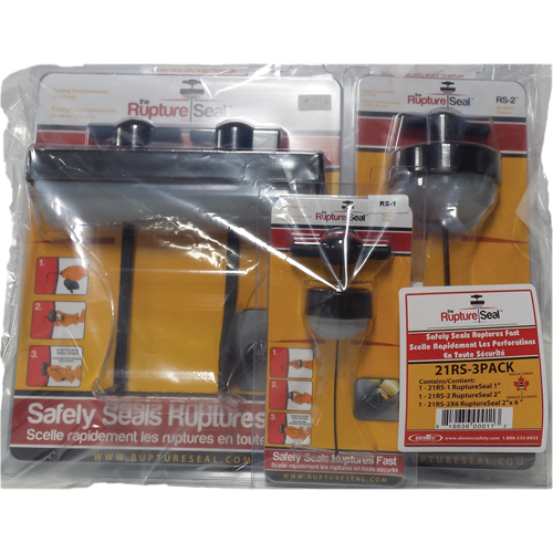 Paquet de 3 joints RuptureSeal Ontario Safety Products