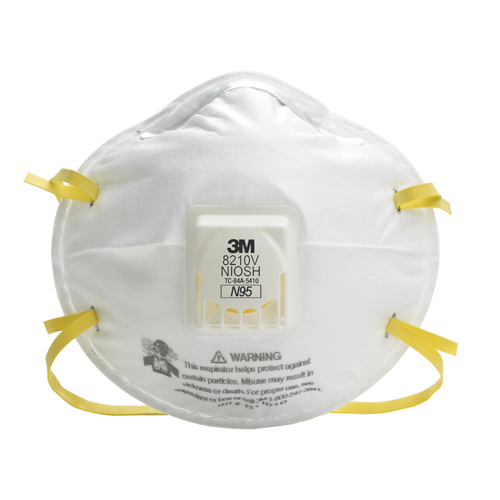 Respirateurs contre les particules 8210V, N95, Certifi&eacute; NIOSH Ontario Safety Products