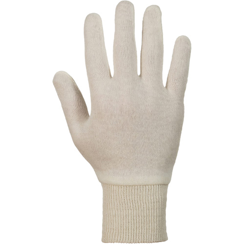 Gants tricot&eacute;s Superior ML80K, Taille unique, Blanc, Non doubl&eacute;, Poignet en tricot Ontario Safety Products