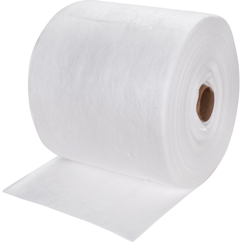 Premium Meltblown Sorbent Rolls, Heavyweight, 150' L x 15" W, 25 gal. Absorbancy Ontario Safety Products