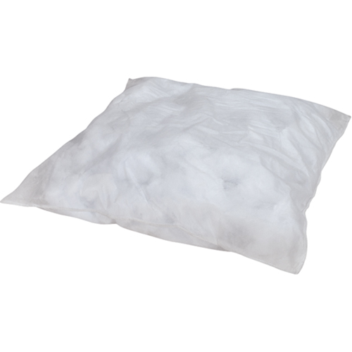 Sorbent Pillow, Oil Only, 18" L x 18" W, 40 gal. Absorbency/Pkg. Ontario Safety Products