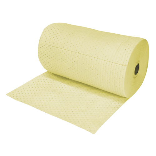 Premium Fine Fibre Sorbent Rolls, Heavyweight, 150' L x 15" W, 50 gal. Absorbancy Ontario Safety Products