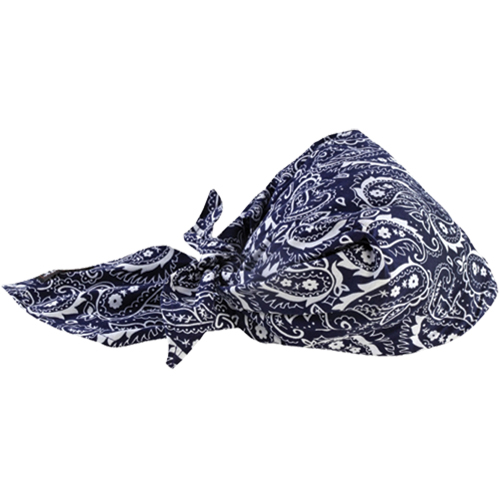 Bandeaux en triangle 6710CT de refroidissement en tissu de serviette Chill-Its, Bleu Ontario Safety Products