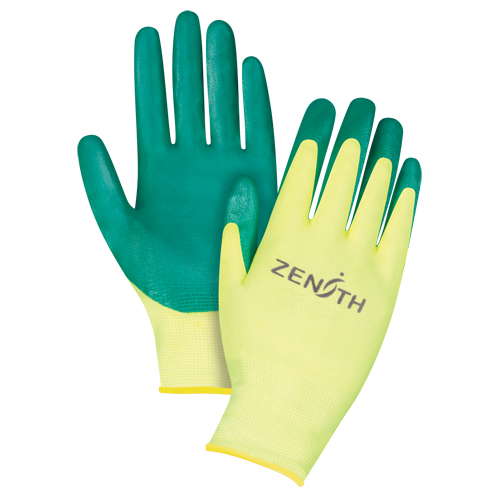 Gants de premi&egrave;re qualit&eacute; ZX-3, 11/2T-Grand, R&ecirc;vetement Nitrile, Calibre 15, Enveloppe en Nylon Ontario Safety Products