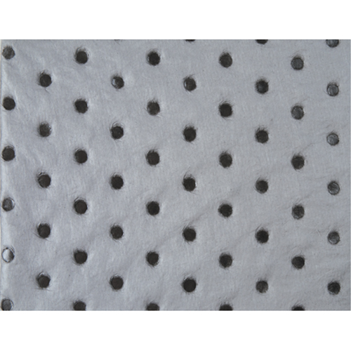 Industrial-Grade Fine Fibre Sorbent Pads, Universal, 15" x 17", 40 gal. Absorbancy Ontario Safety Products