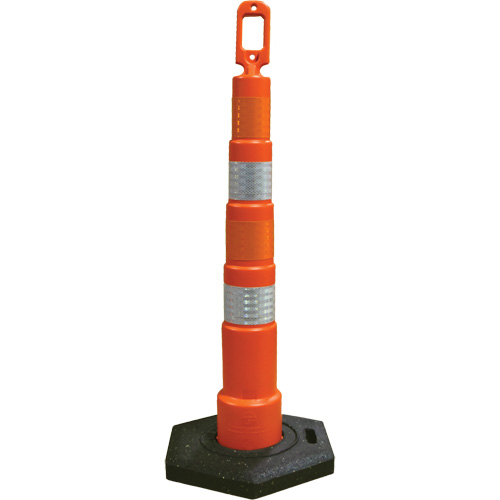 Grip N Go Trim Line Channelizers, 49" High, Orange Ontario Safety Products