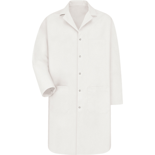 Lab Coat, Poly-Cotton, Small, White Ontario Safety Products