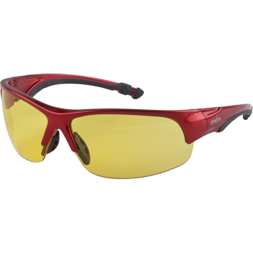 Lunettes de s&eacute;curit&eacute; s&eacute;rie Z1900, Lentille Ambr&eacute;e, Anti-&eacute;gratignures, R&eacute;pond ou surpasse la norme CSA Z94.3 Ontario Safety Products
