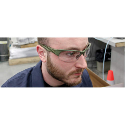 Lunettes de s&eacute;curit&eacute; s&eacute;rie Z2000, Lentille Transparent, Anti-&eacute;gratignures, R&eacute;pond ou surpasse la norme CSA Z94.3 Ontario Safety Products