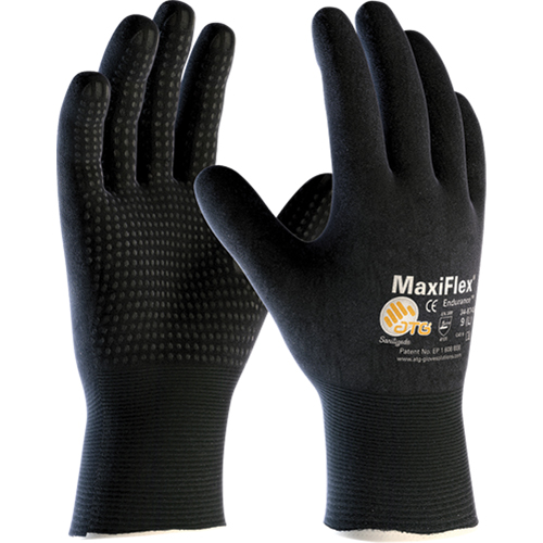 ATG MaxiFlex&reg; EnduranceTM 34-8745 Gloves, 7/Small, Foam Nitrile Coating, 15 Gauge, Nylon Shell Ontario Safety Products