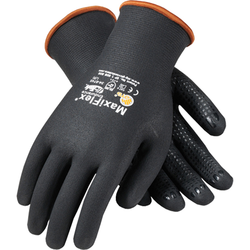 ATG MaxiFlex&reg; EnduranceTM 34-8745 Gloves, 7/Small, Foam Nitrile Coating, 15 Gauge, Nylon Shell Ontario Safety Products
